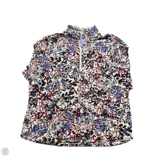 Jacket Other By Talbots In Floral Print, Size: 3x