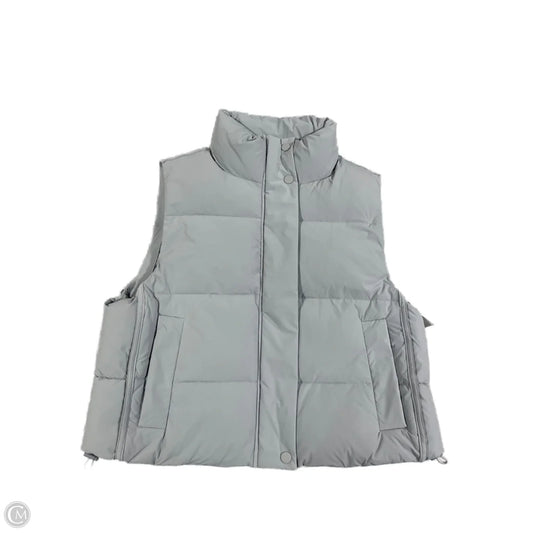 Vest Puffer & Quilted By Flx In Grey, Size: S