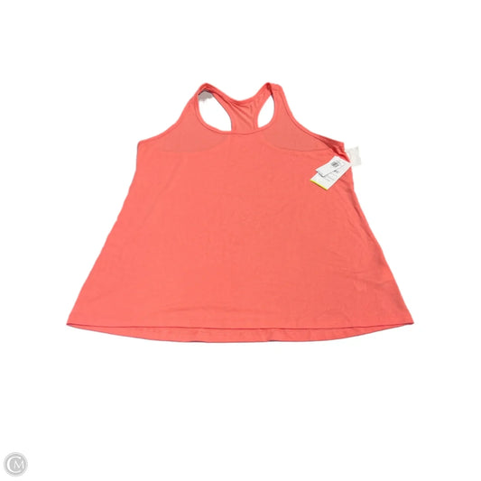 Athletic Tank Top By Old Navy In Peach, Size: L