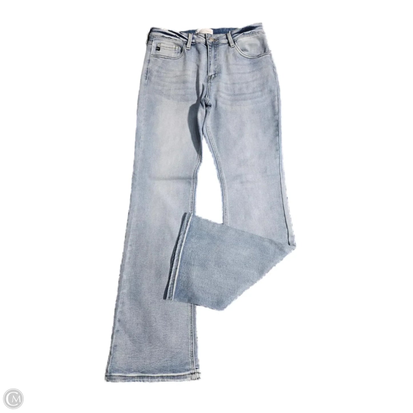 Jeans Boot Cut By Kancan In Blue Denim, Size: 12