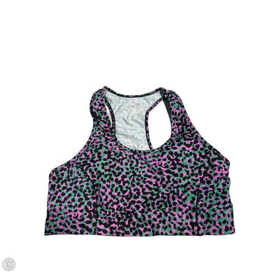 Athletic Bra By Fabletics In Multi-colored, Size: L