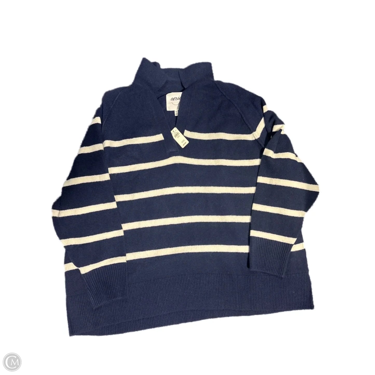 Sweater By Aerie In Navy, Size: Xxl