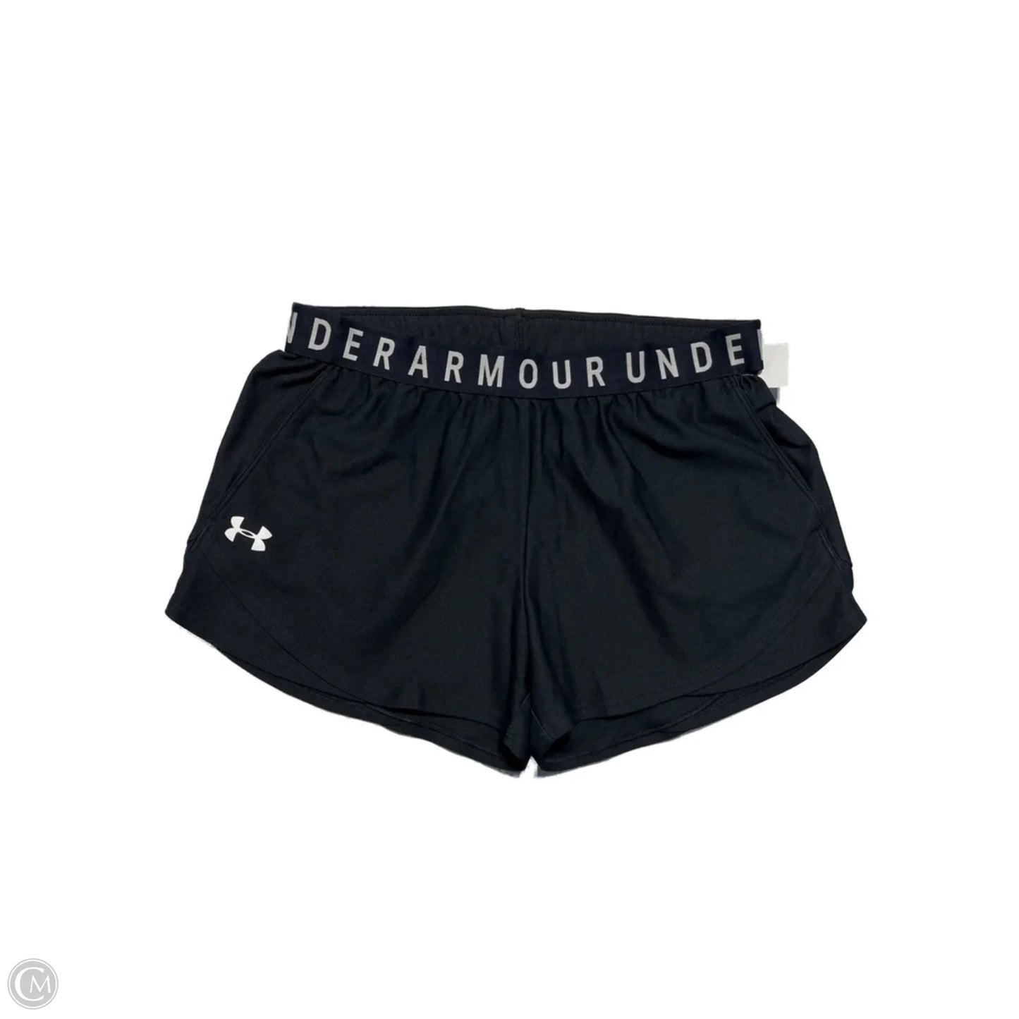 Athletic Shorts By Under Armour In Black, Size: M