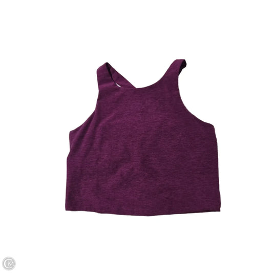 Athletic Tank Top By Beyond Yoga In Purple, Size: M