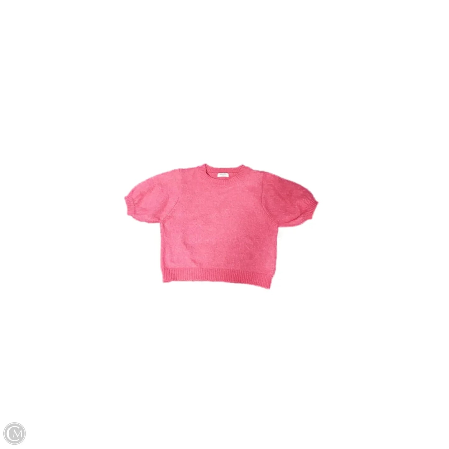 Sweater Short Sleeve By Zenana In Pink, Size: S