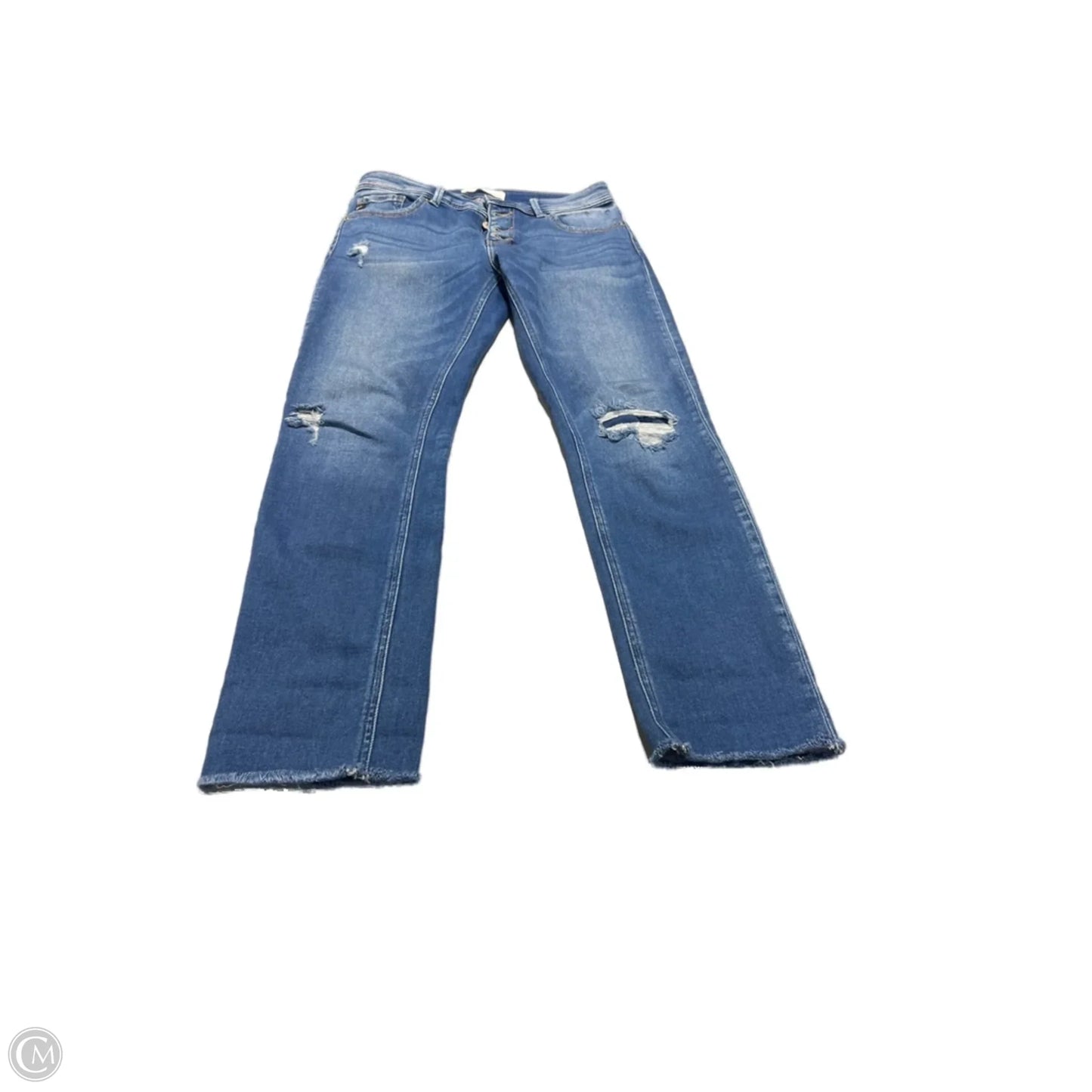 Jeans Straight By Kancan In Blue Denim, Size: 10