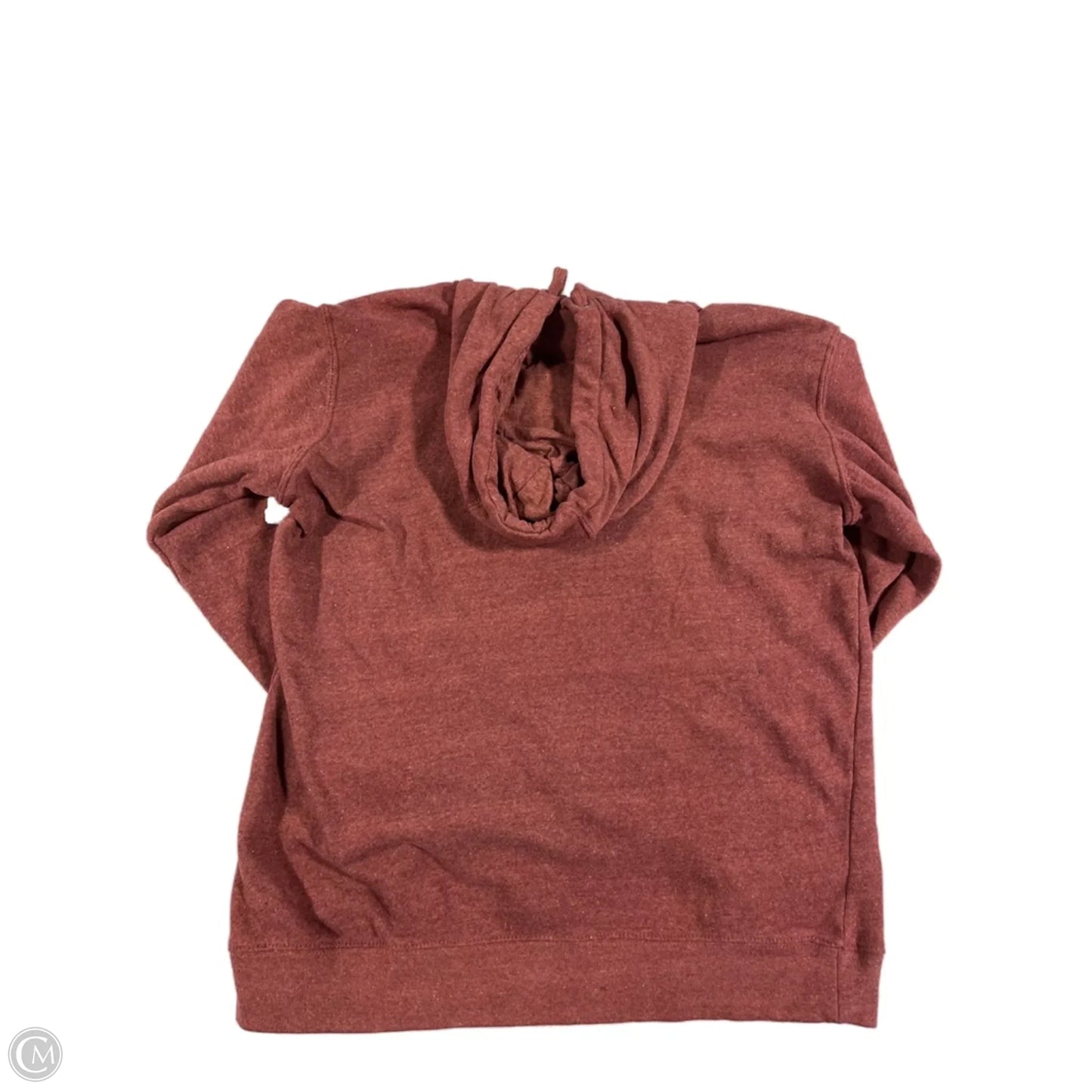 Sweatshirt Hoodie By Ariat In Red, Size: M