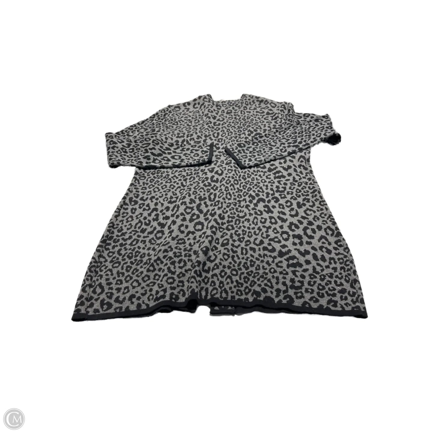 Cardigan By Charter Club In Animal Print, Size: Xl