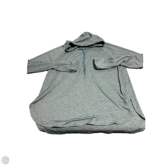 Athletic Top Long Sleeve Hoodie By Athleta In Green, Size: Xl