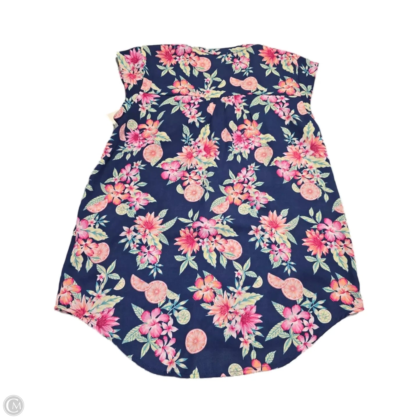 Top Sleeveless By Olive And Oak In Floral Print, Size: M