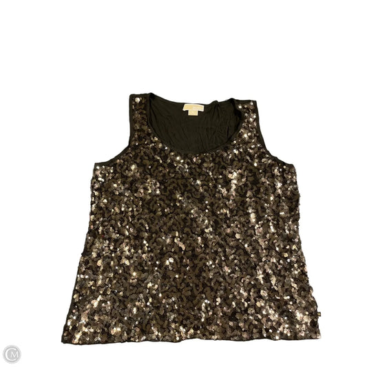 Tank Top By Michael By Michael Kors In Gold, Size: 3x