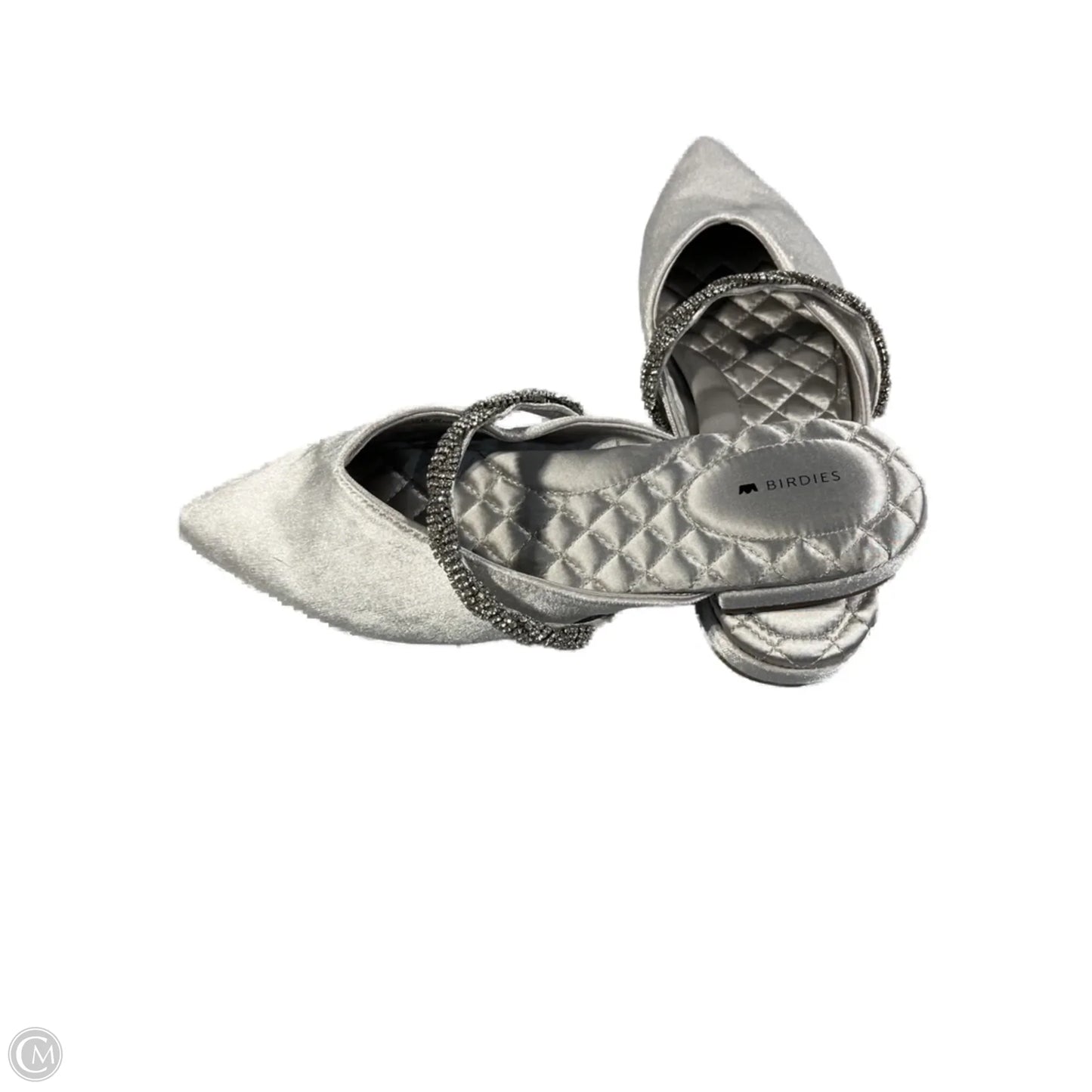 Shoes Flats By Birdies In Grey, Size: 9