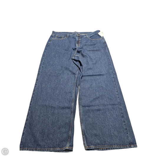 Jeans Wide Leg By Old Navy In Blue Denim, Size: 18