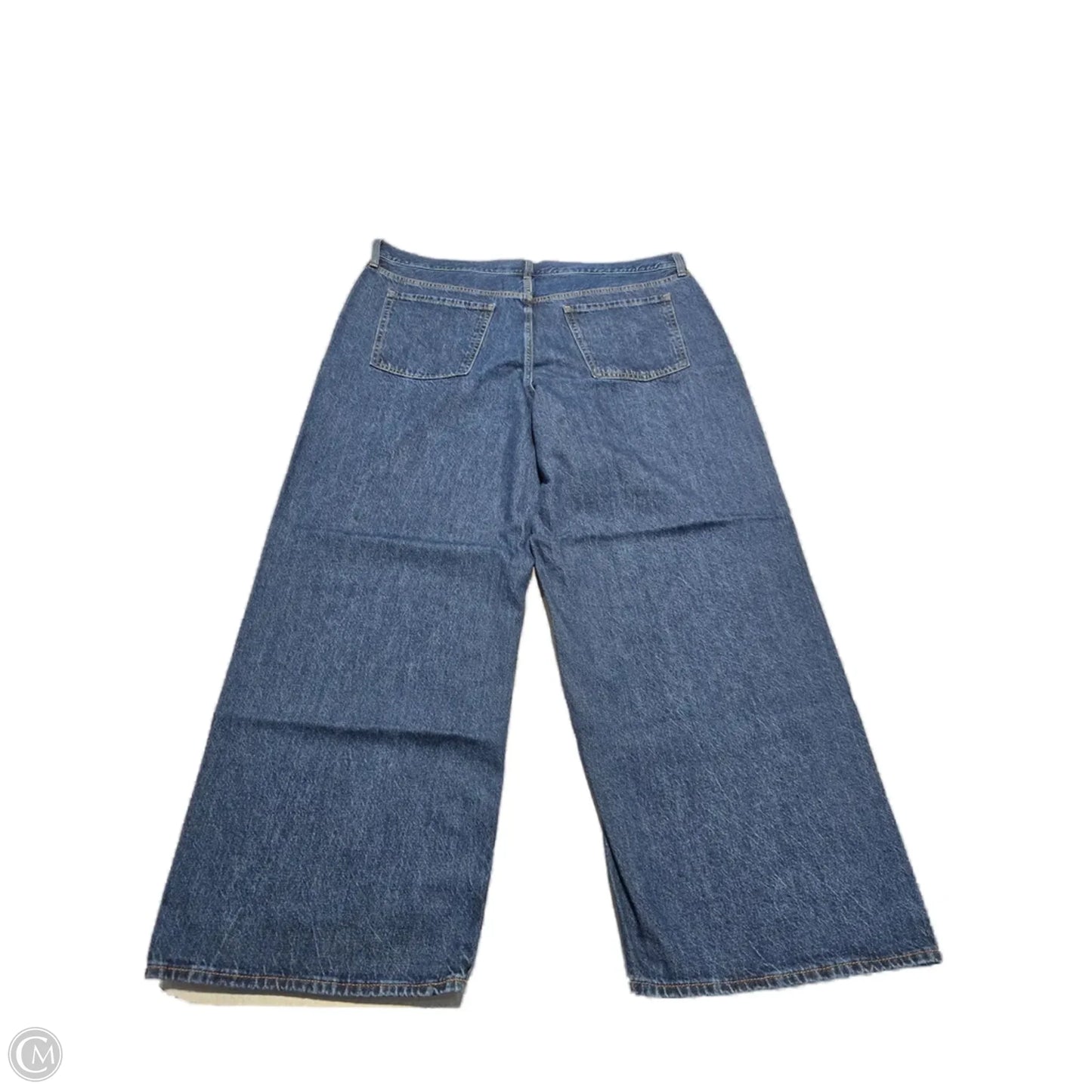 Jeans Wide Leg By Old Navy In Blue Denim, Size: 18