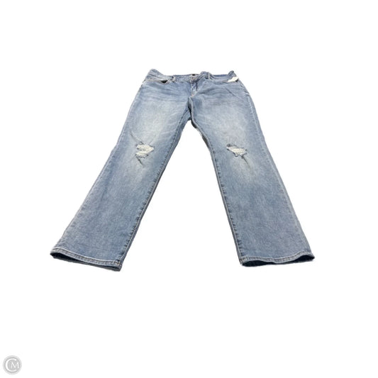 Jeans Boyfriend By Kut In Blue Denim, Size: 14