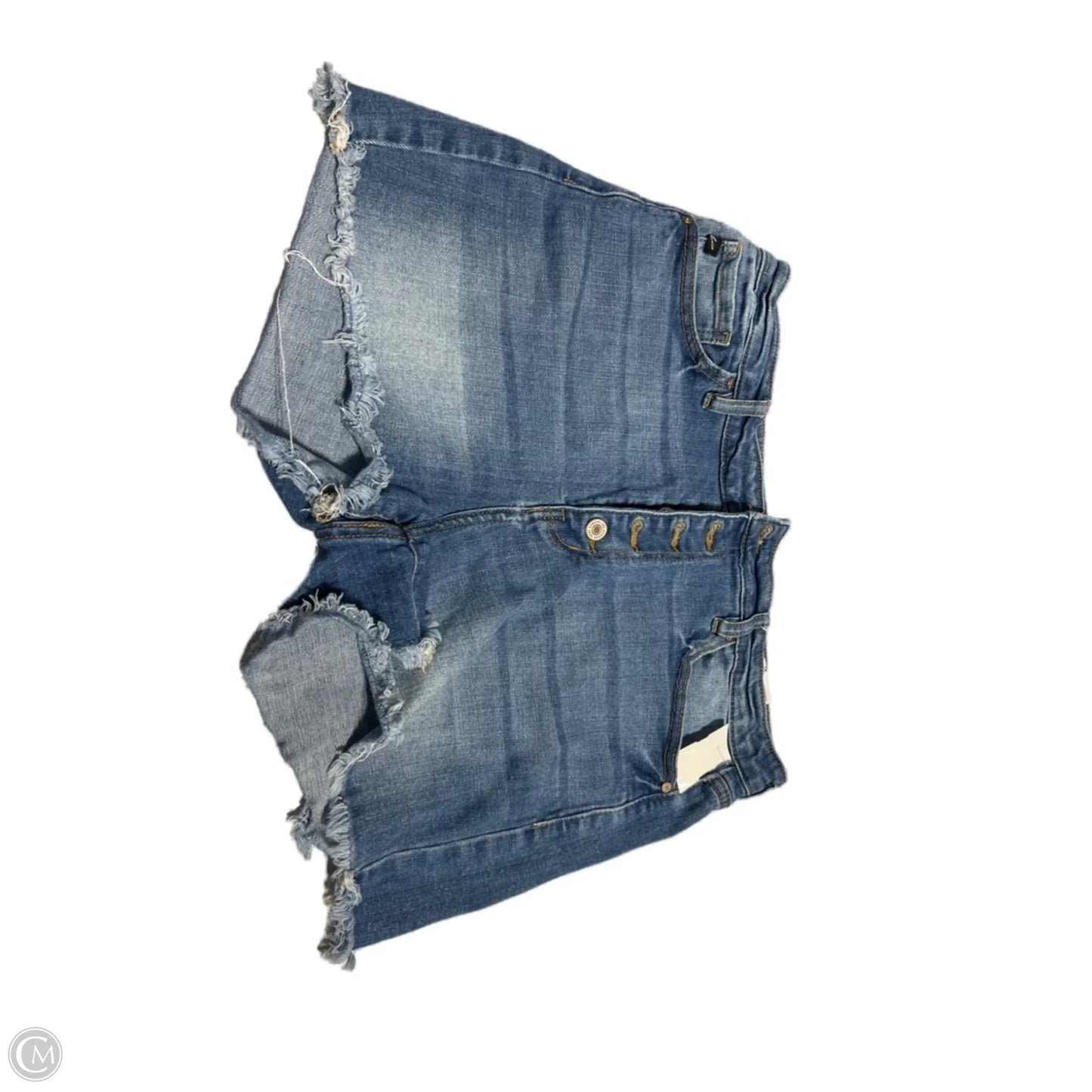 Shorts By Kancan In Blue Denim, Size: Xl