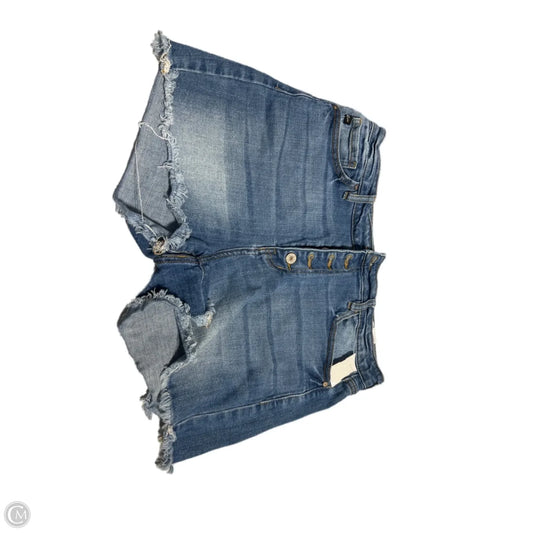 Shorts By Kancan In Blue Denim, Size: Xl