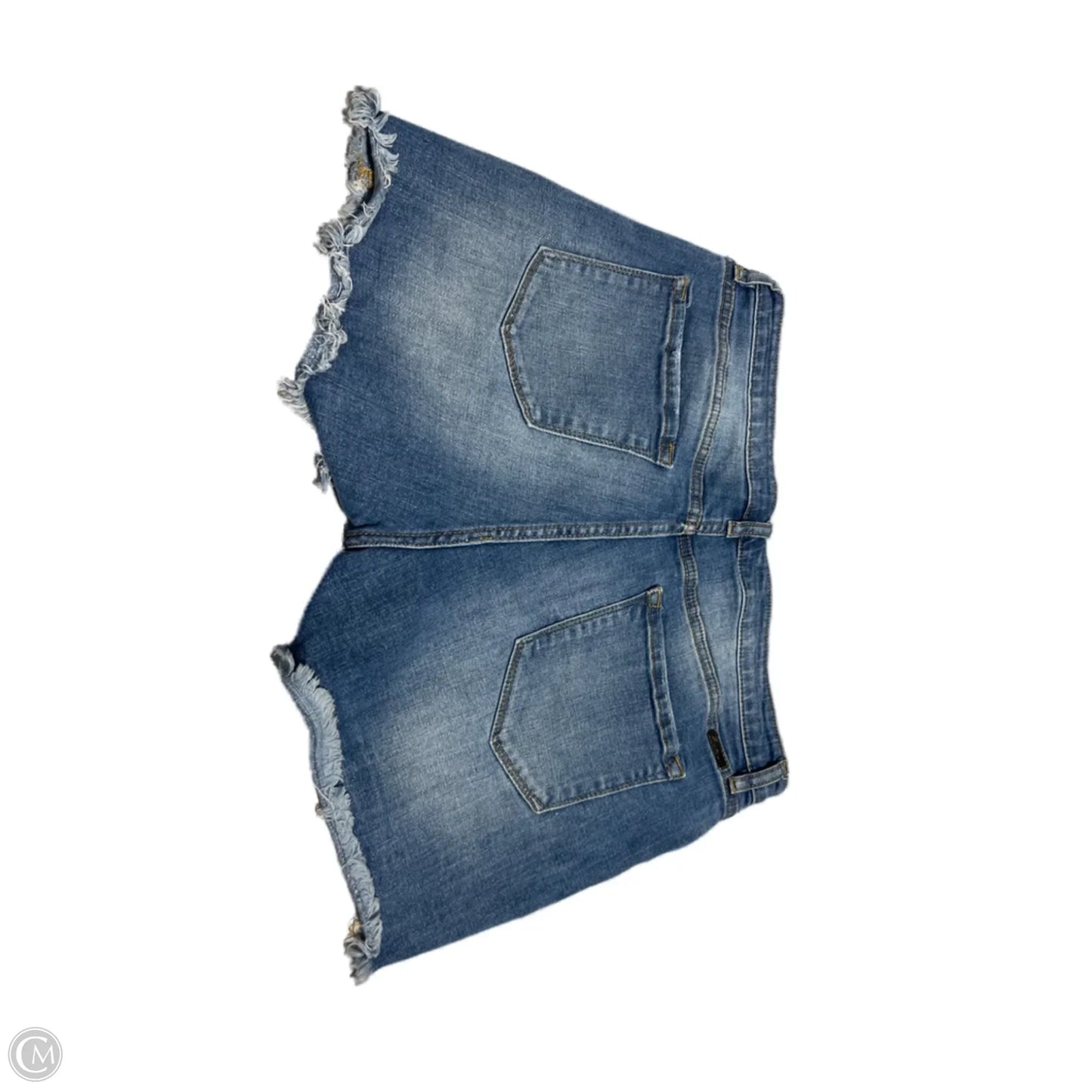 Shorts By Kancan In Blue Denim, Size: Xl