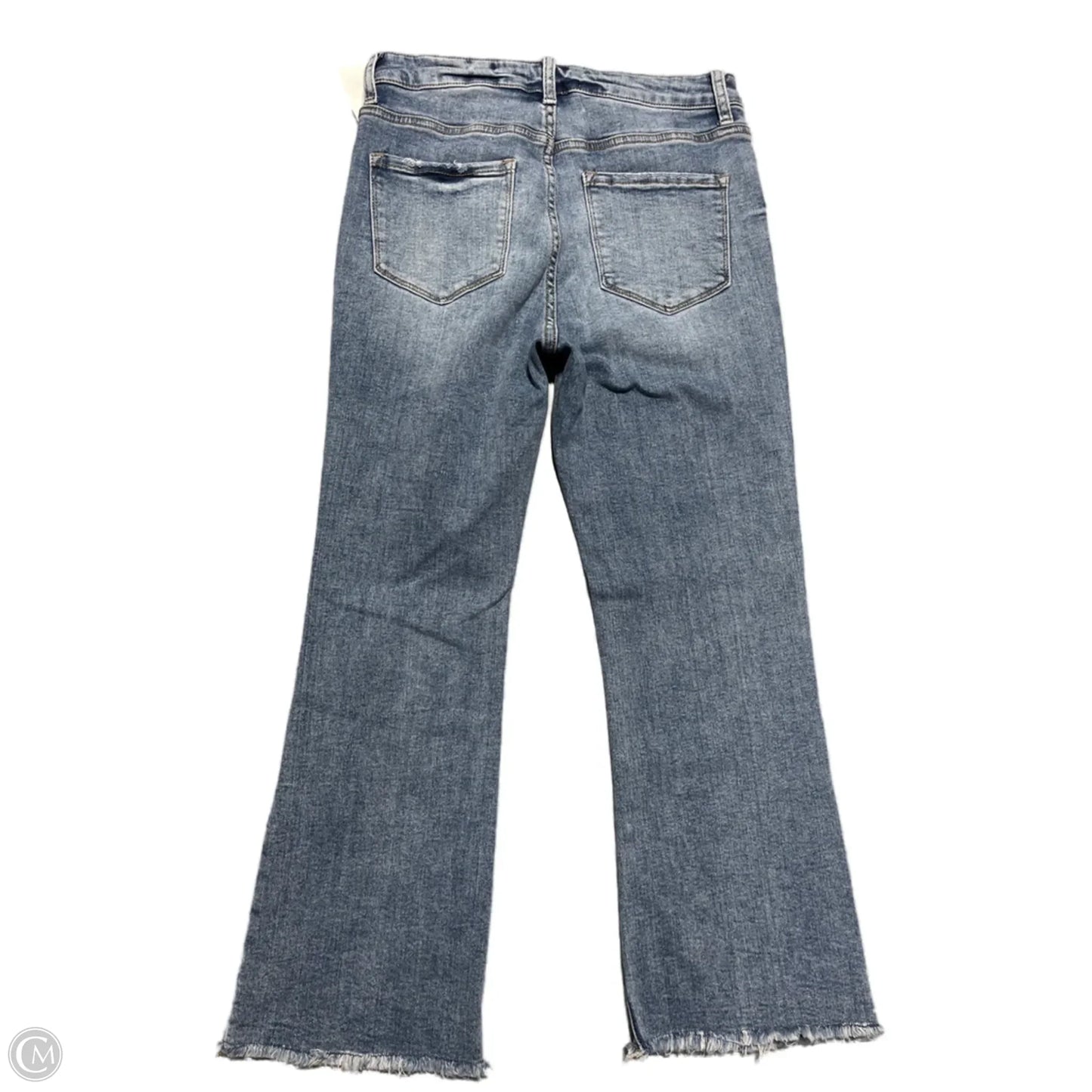 Jeans Cropped By Vervet In Blue Denim, Size: 8