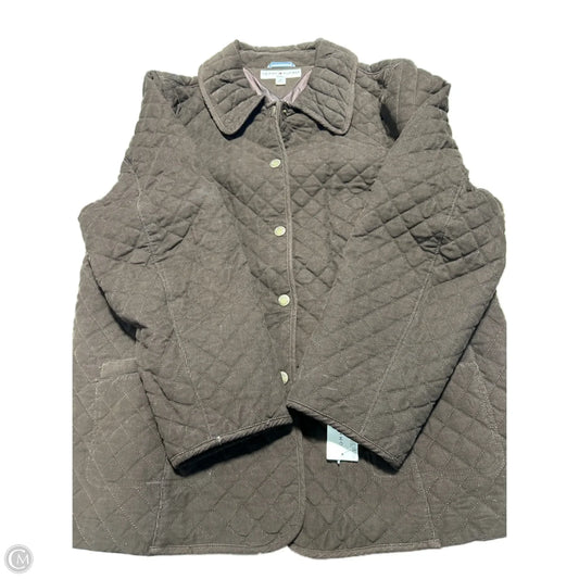 Coat Puffer & Quilted By Tommy Hilfiger In Brown, Size: 2x