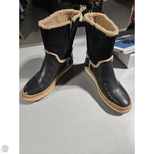 Boots Ankle Heels By Toms In Black, Size: 9
