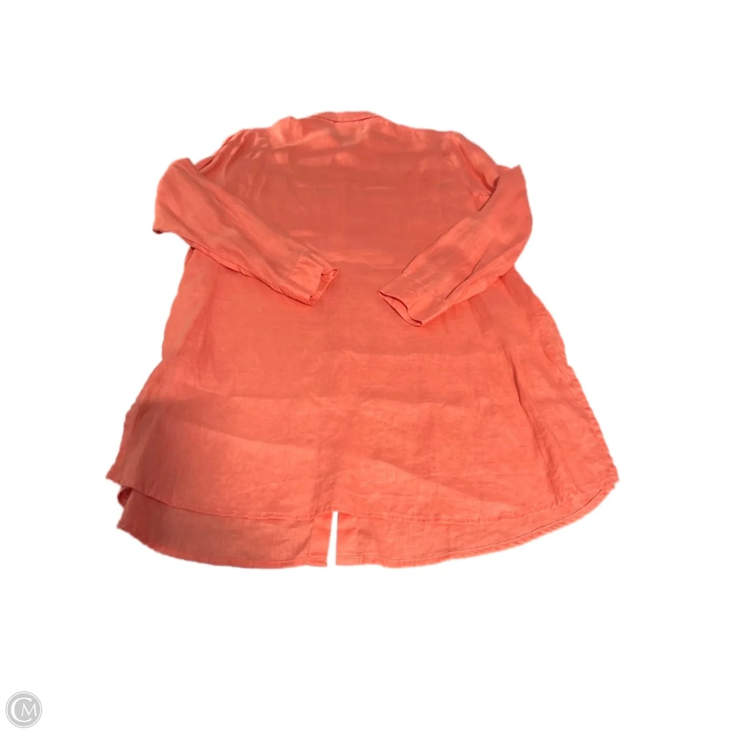 Top Long Sleeve By J. Jill In Coral, Size: L