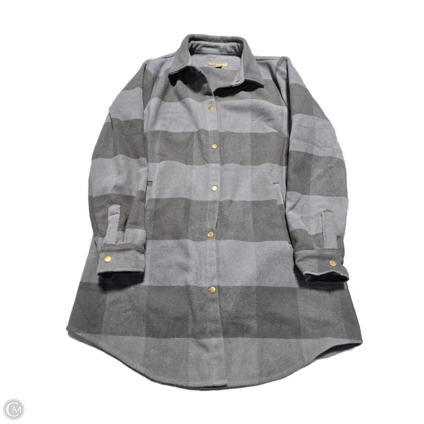 Coat Other By Cmc In Plaid Pattern, Size: M