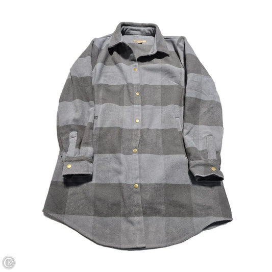 Coat Other By Cmc In Plaid Pattern, Size: M