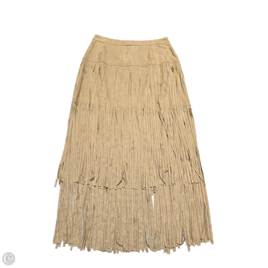 Skirt Maxi By Cmc In Tan, Size: M
