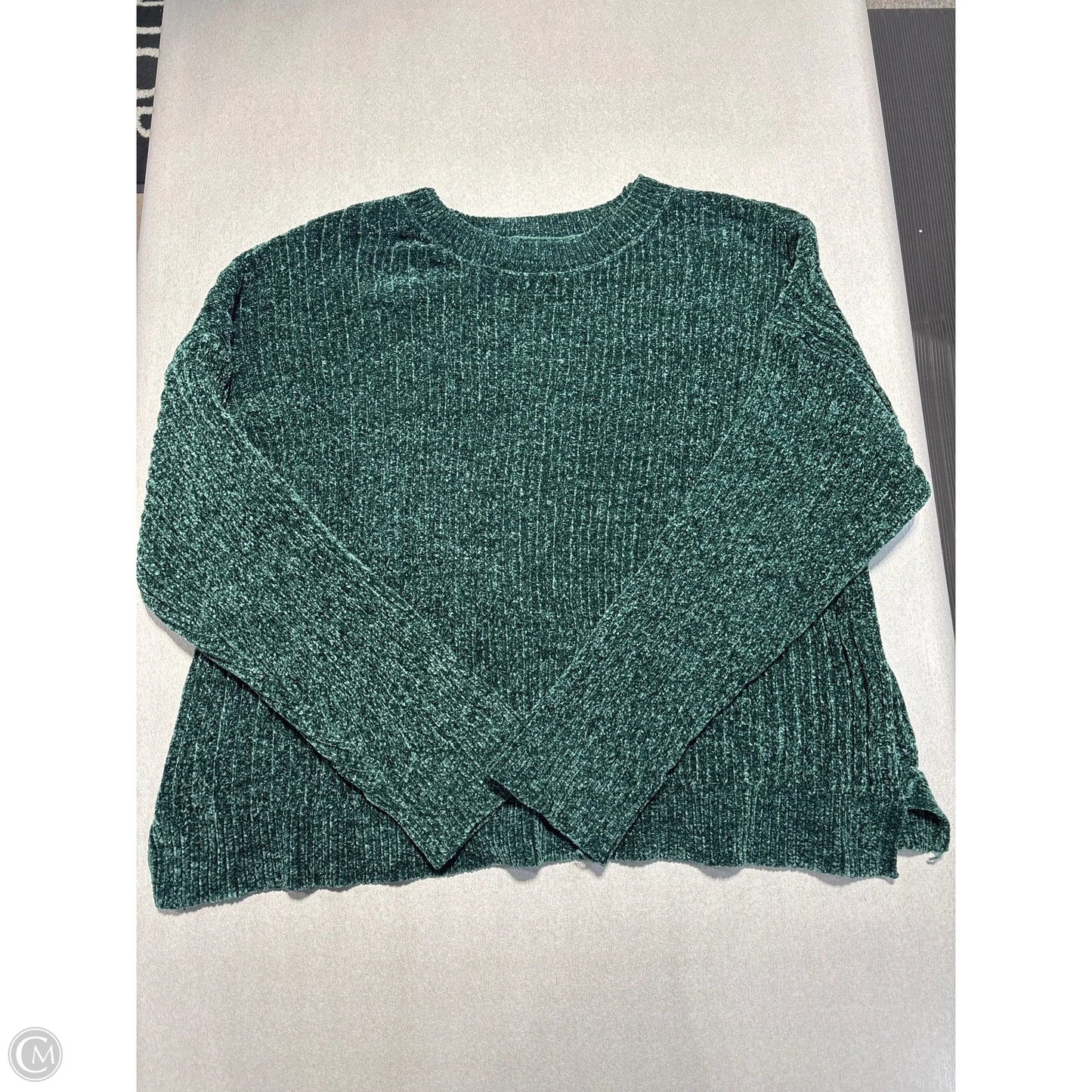 Sweater By Cmc In Green, Size: 1x