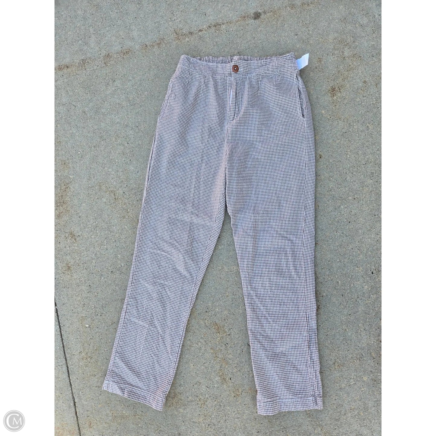 Pants Chinos & Khakis By Free People In Checkered Pattern, Size: S