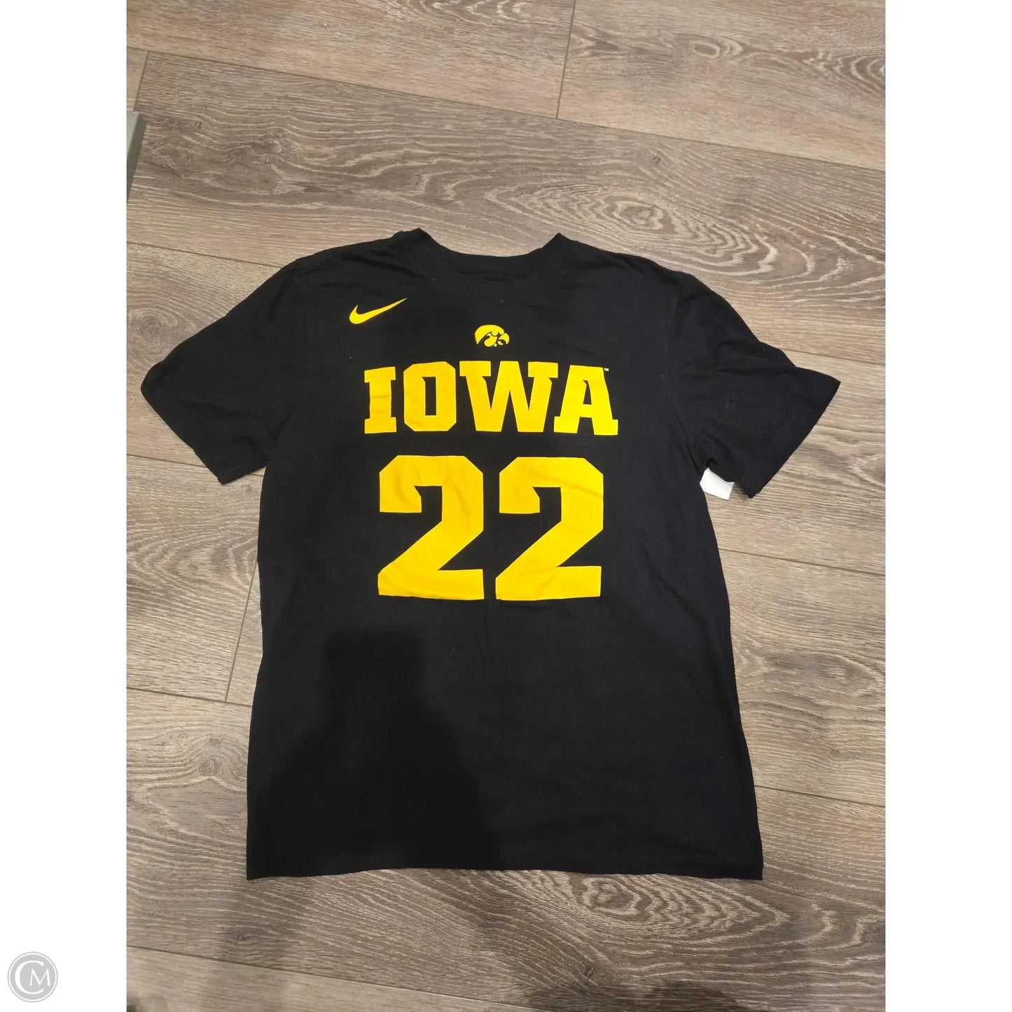 Top Short Sleeve By Nike In Black, Size: M