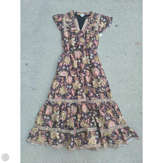 Dress Casual Maxi By Sundance In Floral Print, Size: Xs