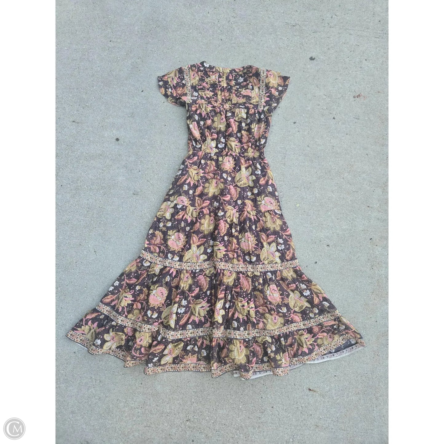 Dress Casual Maxi By Sundance In Floral Print, Size: Xs