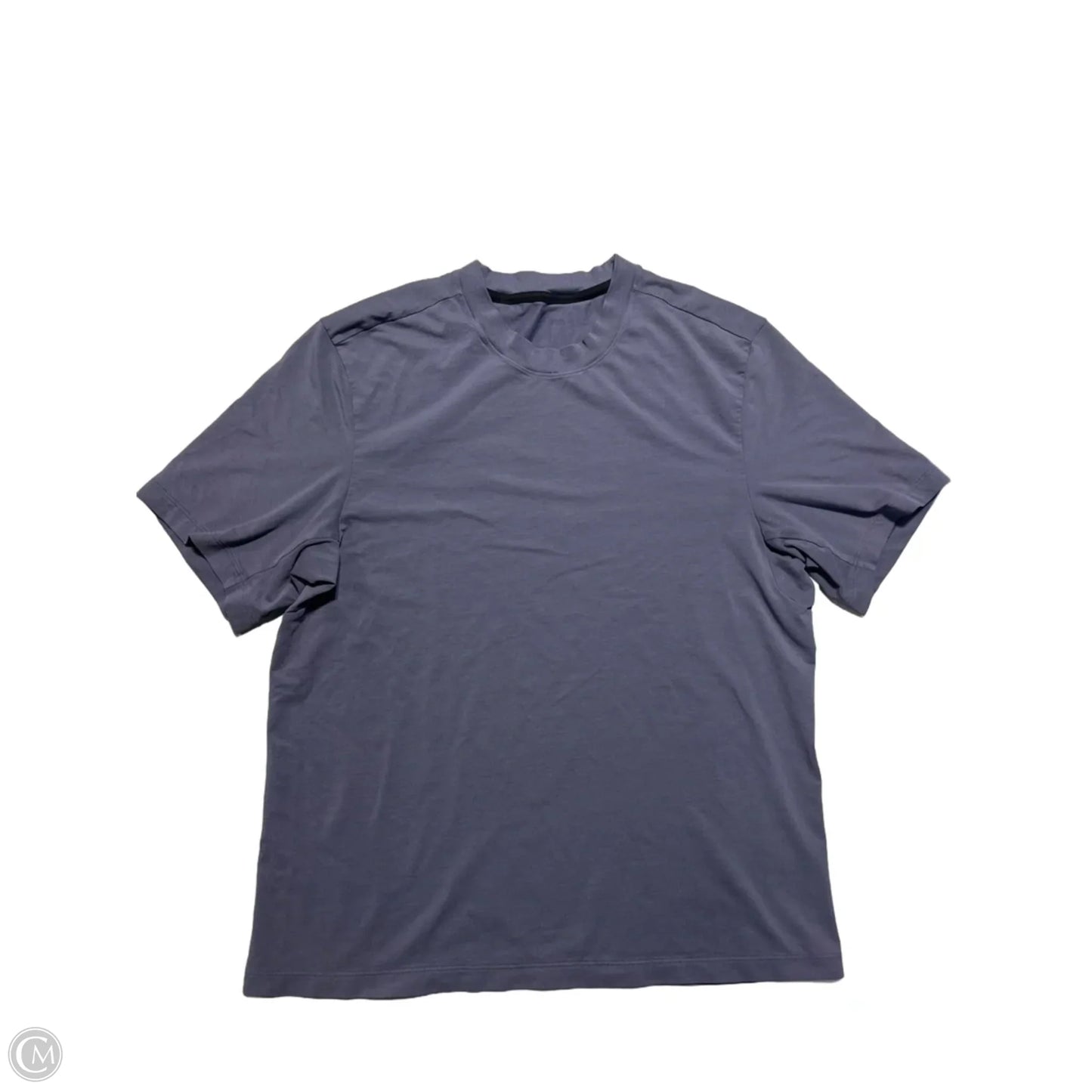 Athletic Top Short Sleeve By Lululemon In Purple, Size: M