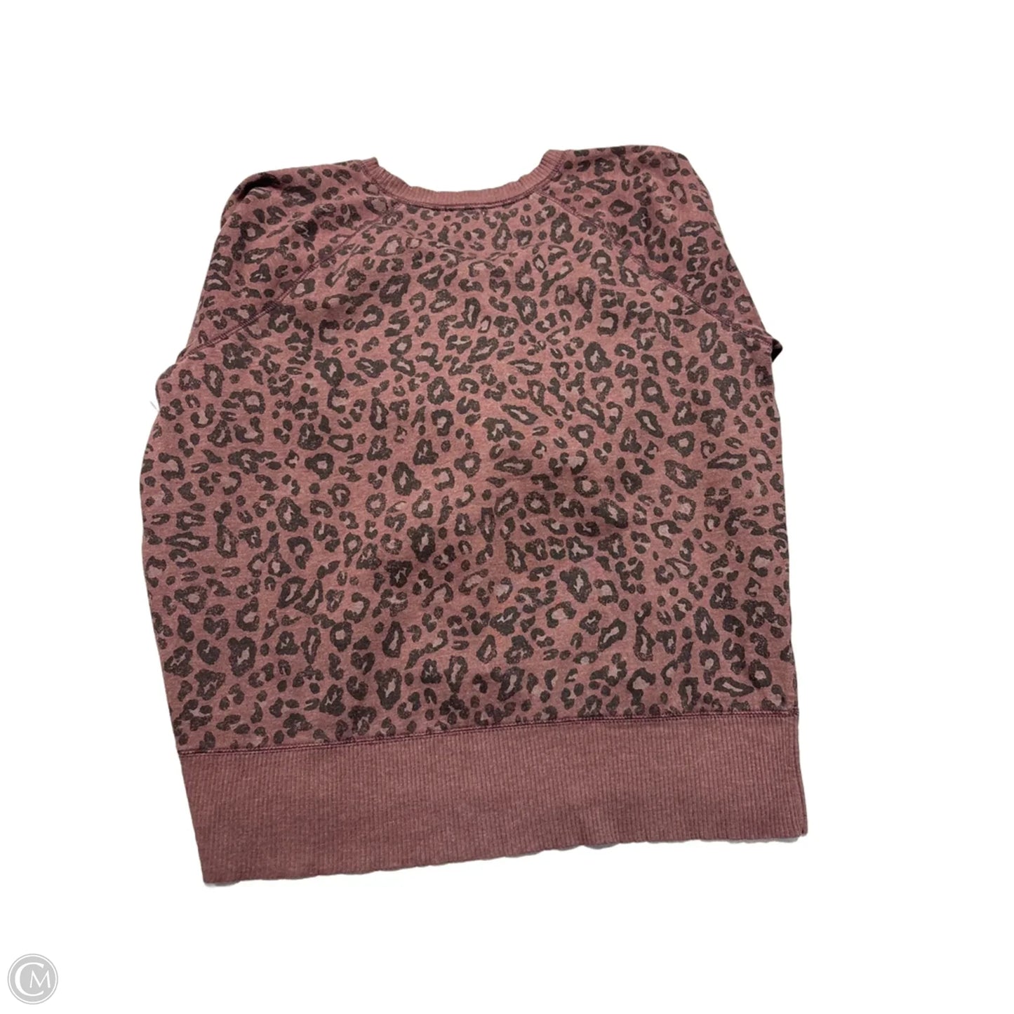 Top Long Sleeve By Maurices In Animal Print, Size: Xxl