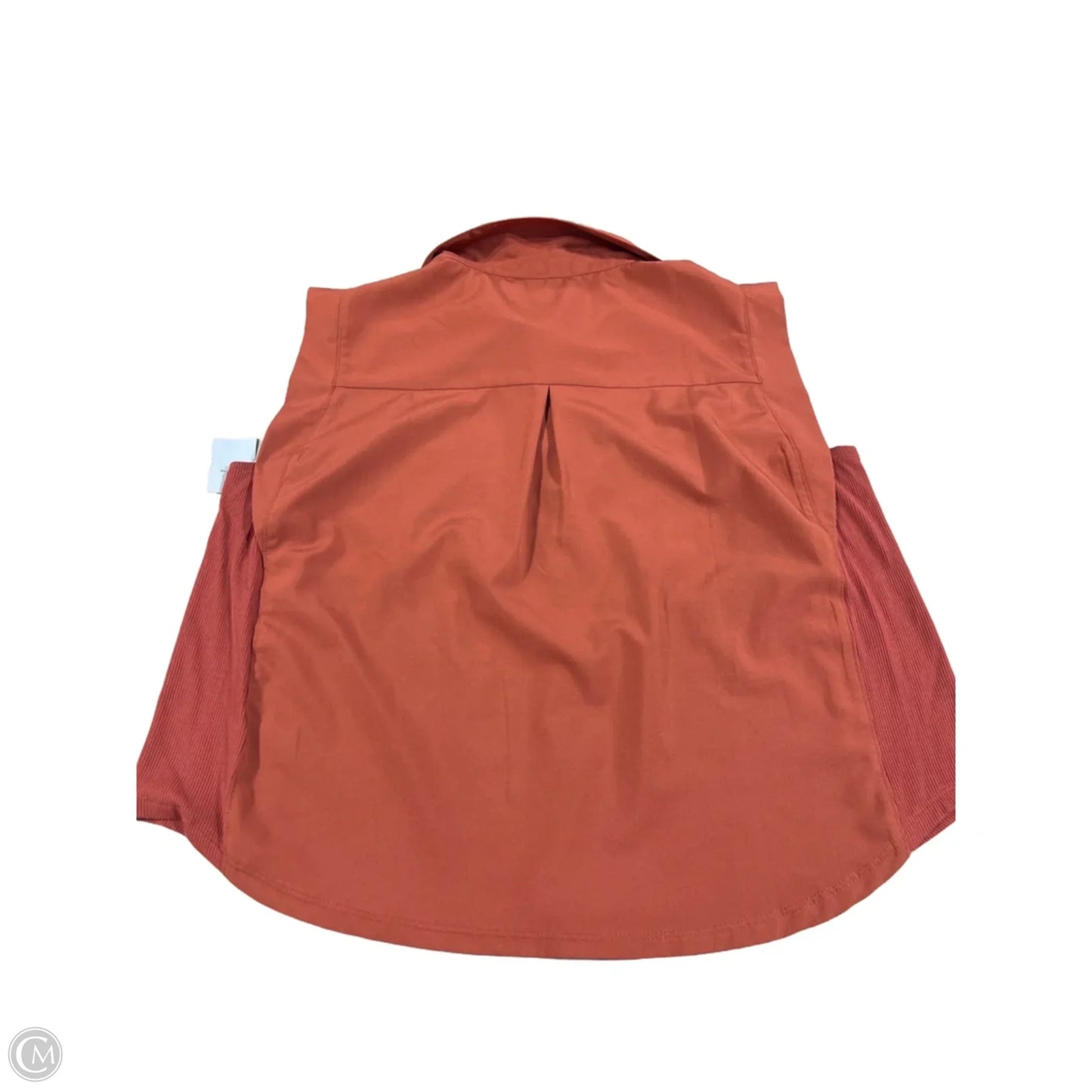 Top Sleeveless By Evereve In Orange, Size: L