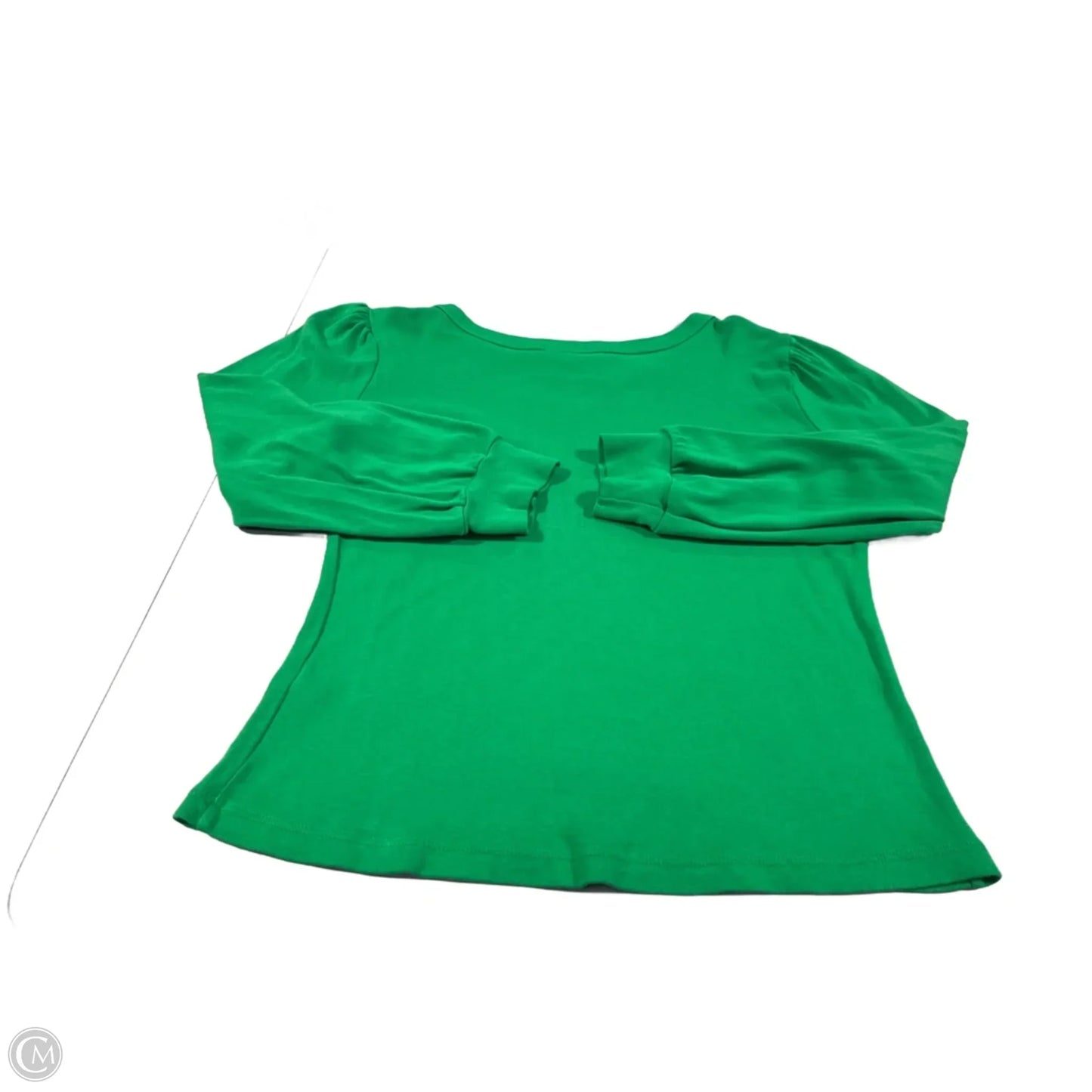 Top Long Sleeve By Michael Stars In Green, Size: L