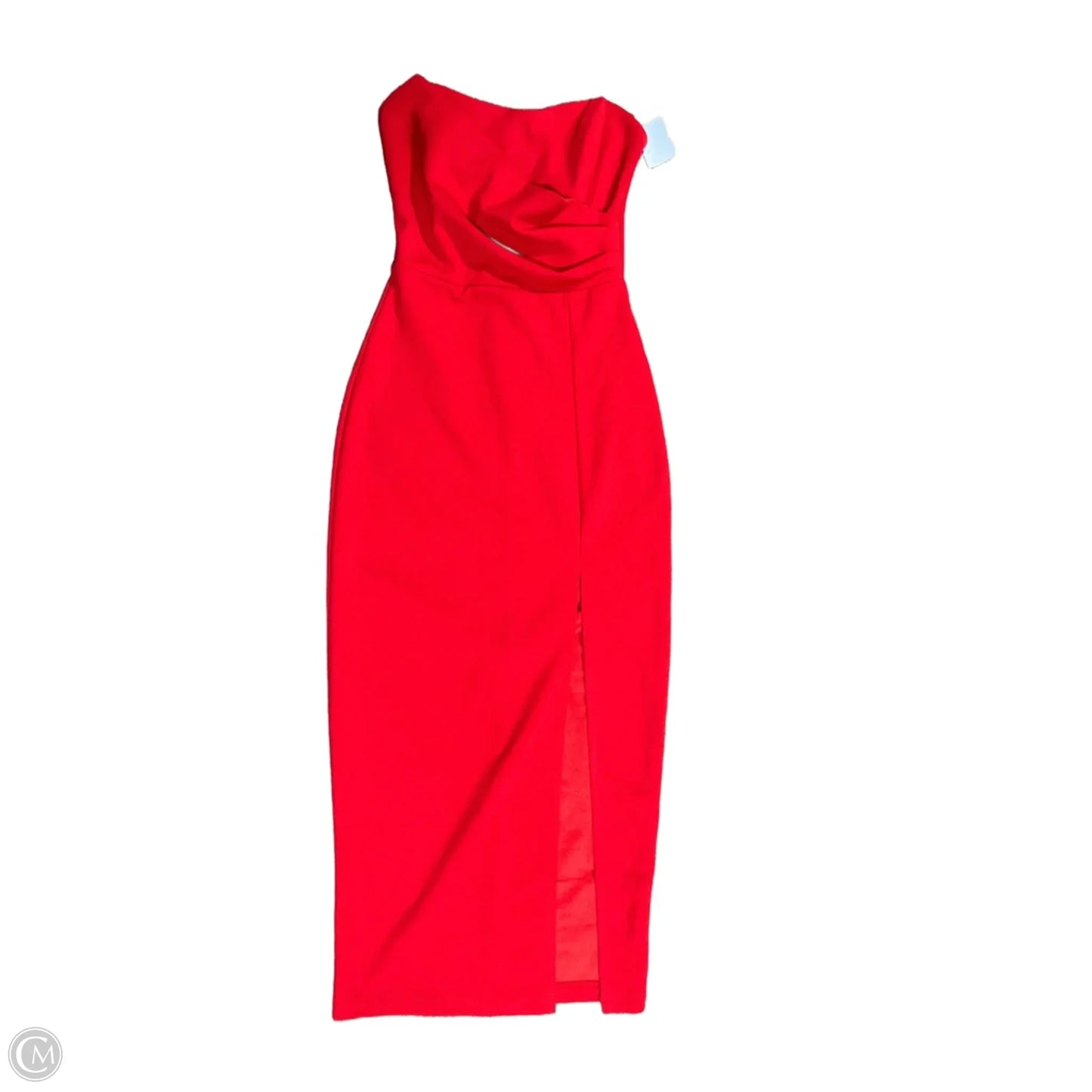 Dress Casual Midi By Windsor In Red, Size: Xs