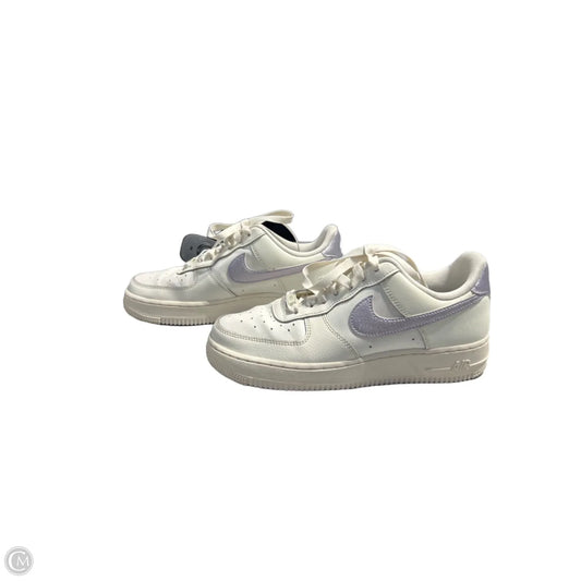 Shoes Sneakers By Nike In Purple & White, Size: 8