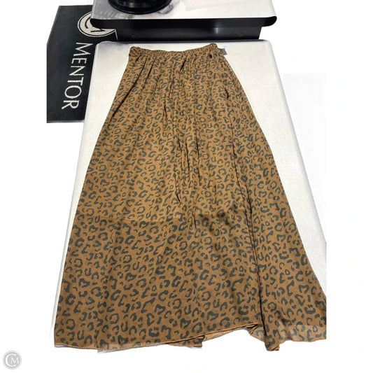 Skirt Maxi By Cmc In Animal Print, Size: Xl