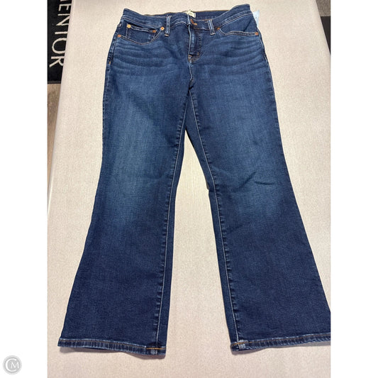 Jeans Straight By Madewell In Blue Denim, Size: 6