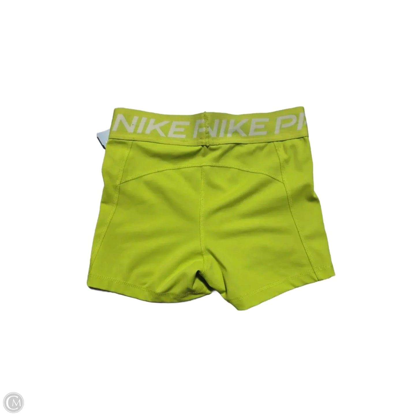 Athletic Shorts By Nike In Green, Size: S