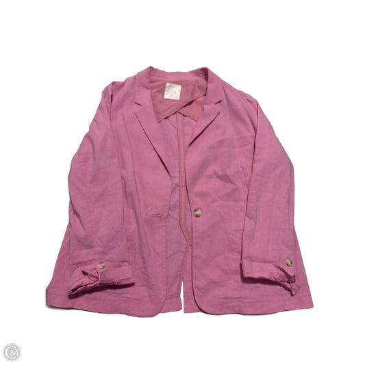 Blazer By Lc Lauren Conrad In Pink, Size: Xl