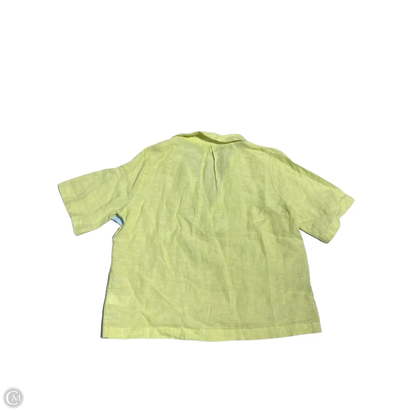 Top Short Sleeve By Rachel Zoe In Yellow, Size: M