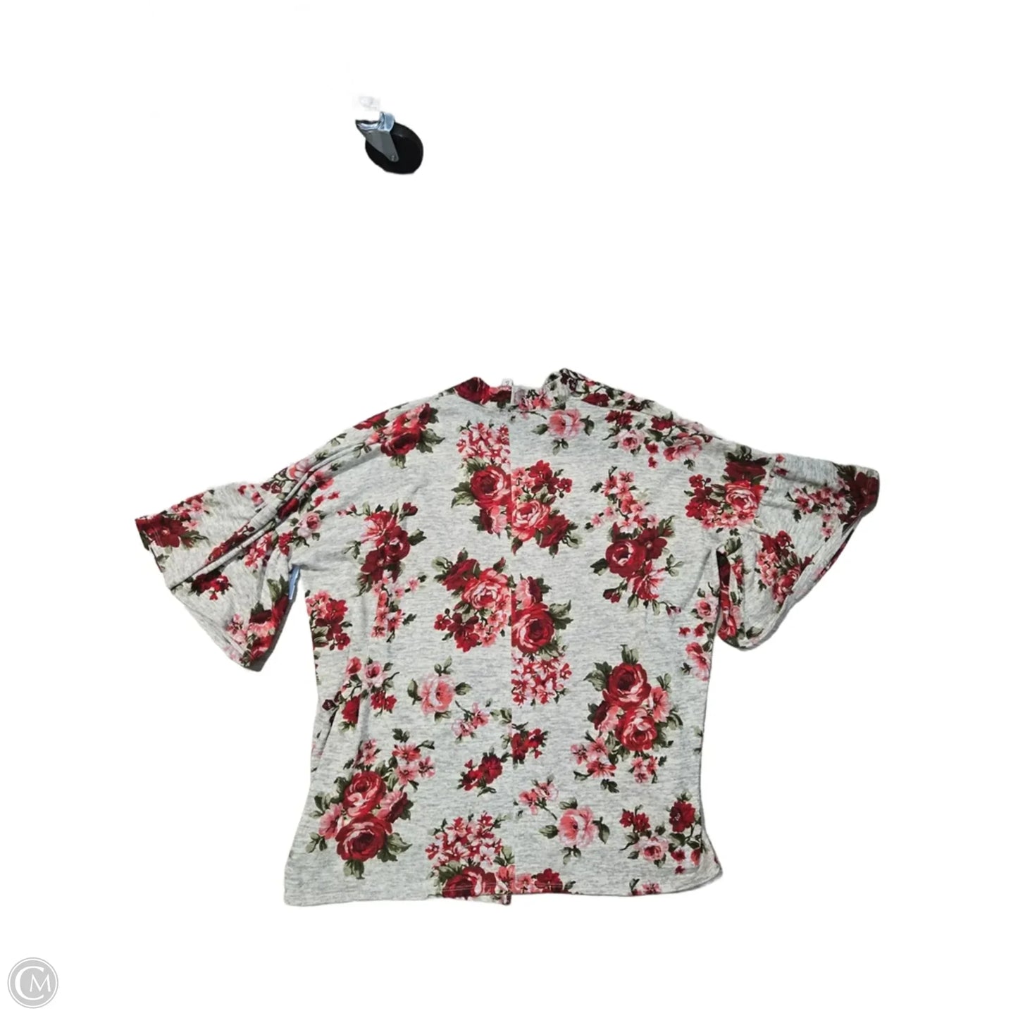 Cardigan By Cmc In Floral Print, Size: 3x