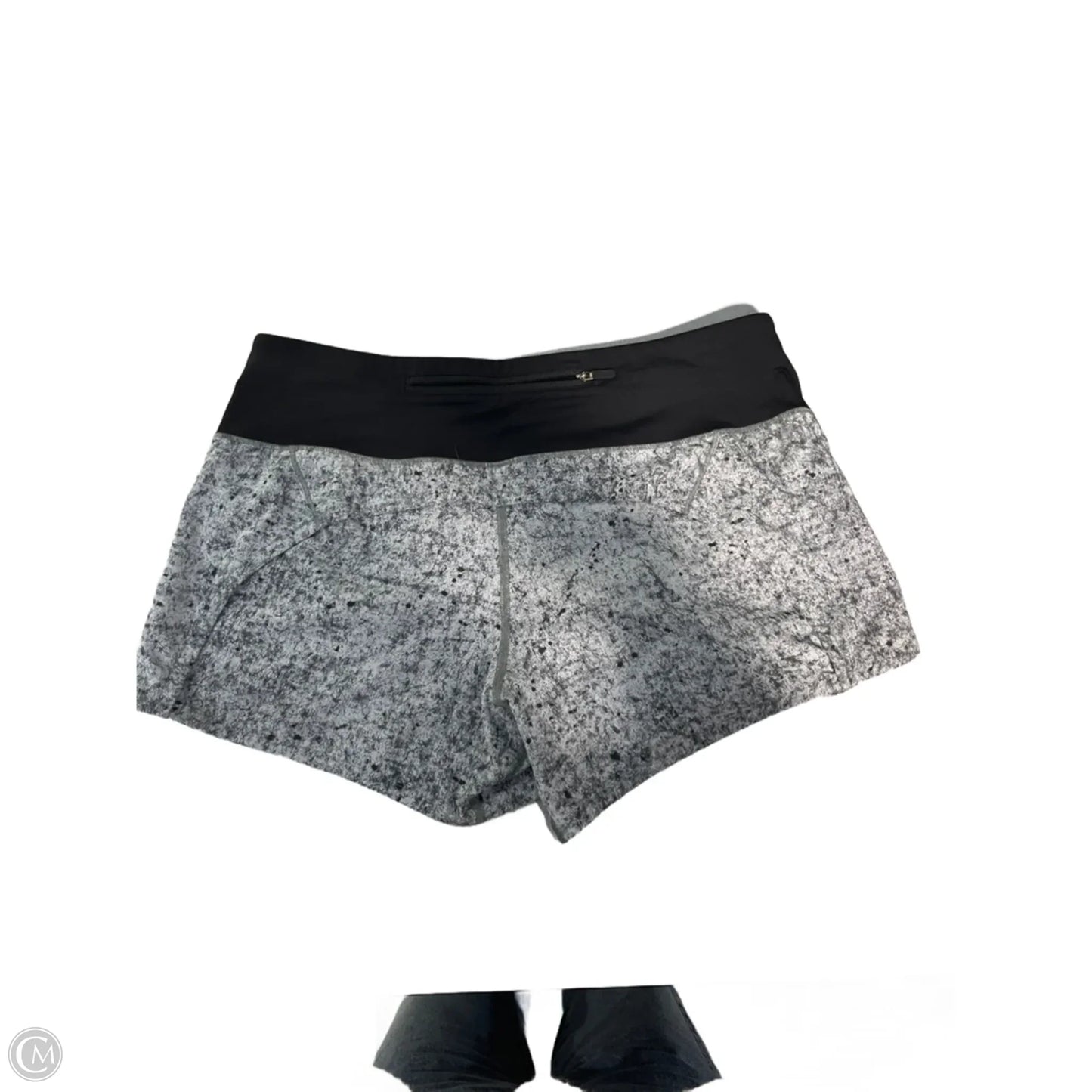 Athletic Shorts By Lululemon In Grey, Size: 6