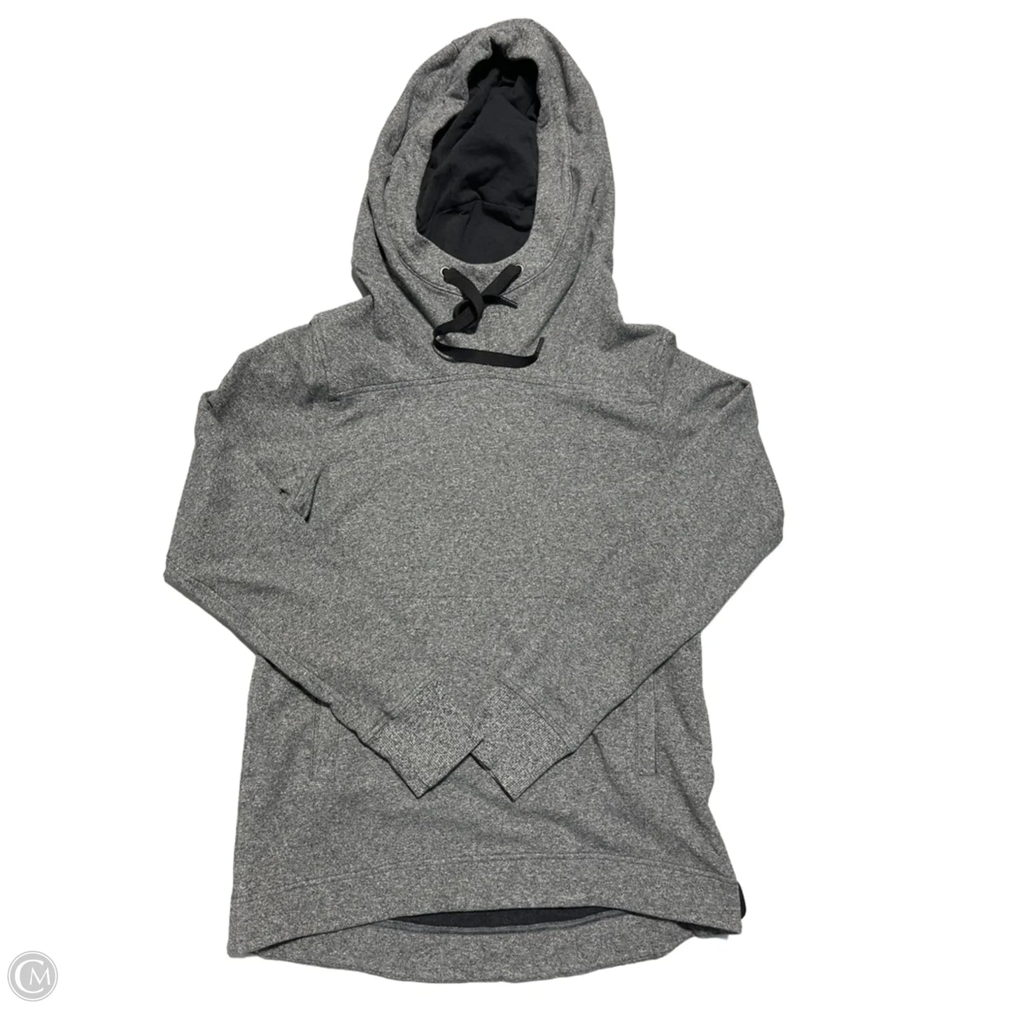 Sweatshirt Hoodie By Lululemon In Grey, Size: 4