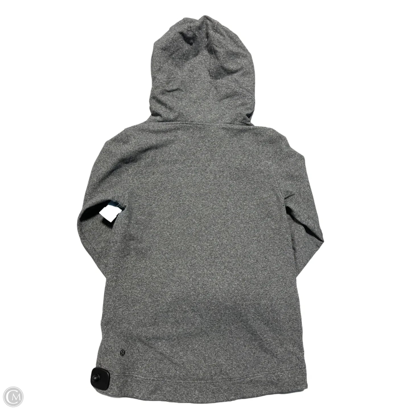 Sweatshirt Hoodie By Lululemon In Grey, Size: 4