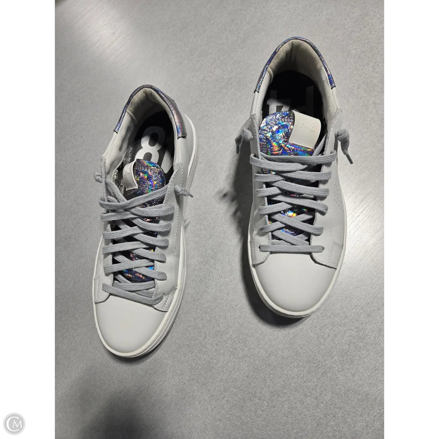 Shoes Sneakers By P448 In Grey, Size: 10